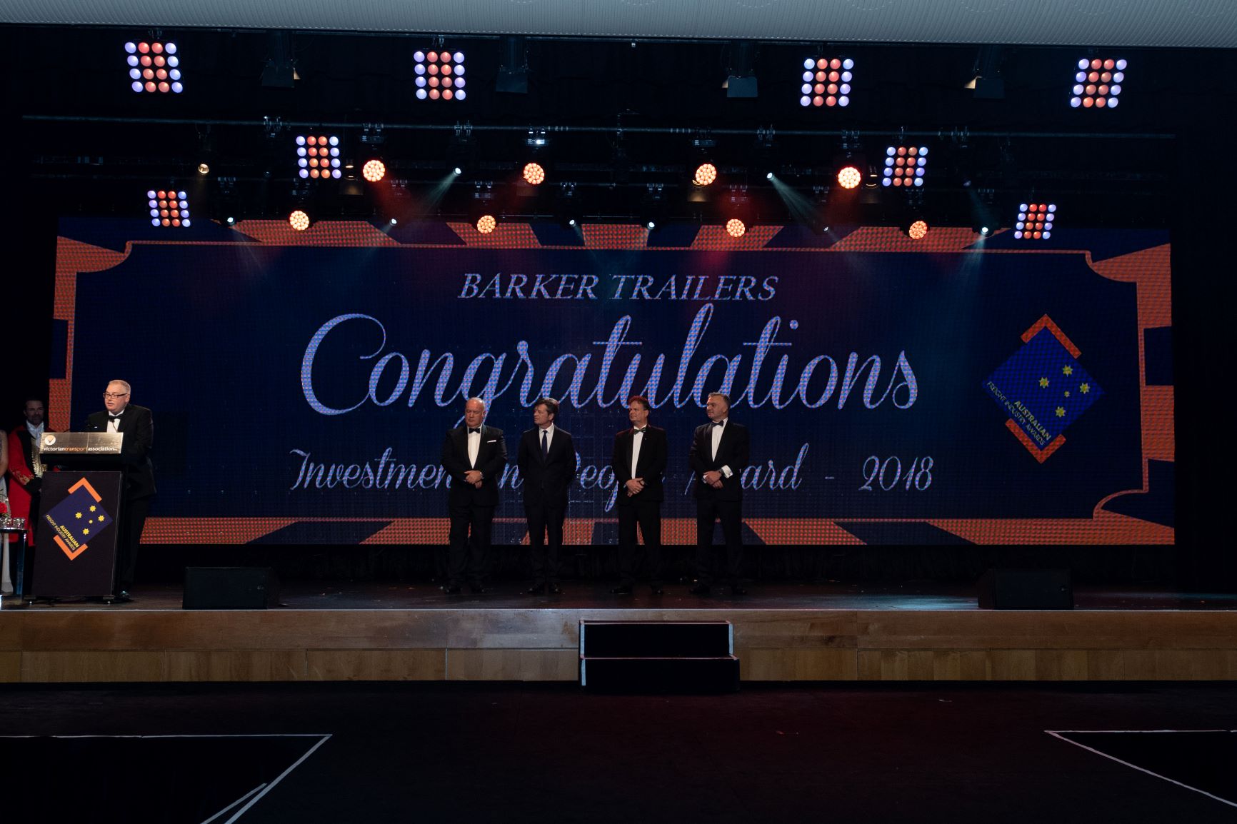 Barker Trailers Recognised for Investment in People at VTA Freight Industry Awards 2018